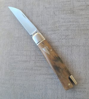 Bobby Toole Mammoth Native TaillockCpm154fluted integral doved bolsters3 151quotcoa amp pouch