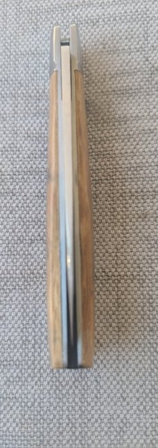 Bobby Toole Mammoth Native Taillock...Cpm154...fluted integral doved bolsters..3 15/16".coa & pouch 