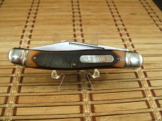 SCHRADE OLD TIMER 858 LUMBERJACK U.S.A. MADE VINTAGE TRIPLE BLADE STOCKMAN FOLDING MINT POCKET KNIFE