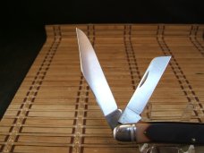 SCHRADE OLD TIMER 858 LUMBERJACK U.S.A. MADE VINTAGE TRIPLE BLADE STOCKMAN FOLDING MINT POCKET KNIFE
