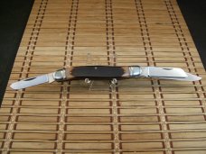 SCHRADE OLD TIMER 858 LUMBERJACK U.S.A. MADE VINTAGE TRIPLE BLADE STOCKMAN FOLDING MINT POCKET KNIFE