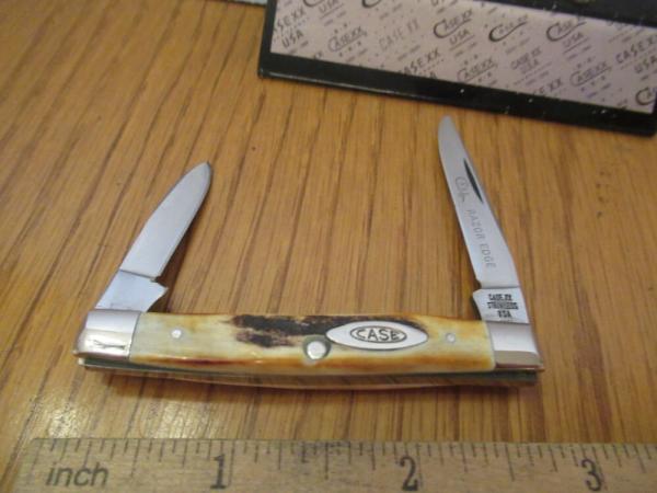 Case XX 1976 Stag Grey Etch Pen Pattern # 5233 SSP Case XX 1976 Stag Grey Etch Pen Pattern # 5233 SSP