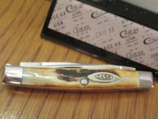 Case XX 1976 Stag  Grey Etch Pen Pattern # 5233 SSP