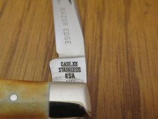 Case XX 1976 Stag  Grey Etch Pen Pattern # 5233 SSP
