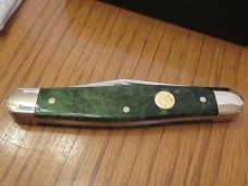Boker Green Curly Birch Single Blade Stockman  Serial # 120 of 150 Celebrating 150 years of Boker