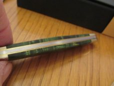 Boker Green Curly Birch Single Blade Stockman  Serial # 120 of 150 Celebrating 150 years of Boker