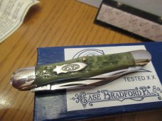 Case Classic 1994 Split Back Green Bone Whittler Pattern # 63083 Serial # 018 of 177 Made