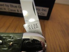Case Classic 1994 Split Back Green Bone Whittler Pattern # 63083 Serial # 018 of 177 Made