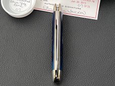 Great Eastern Cutlery 79 Workhorse in Stonewashed blue jigged bone 1 of 25 GEC 792213 NIT 