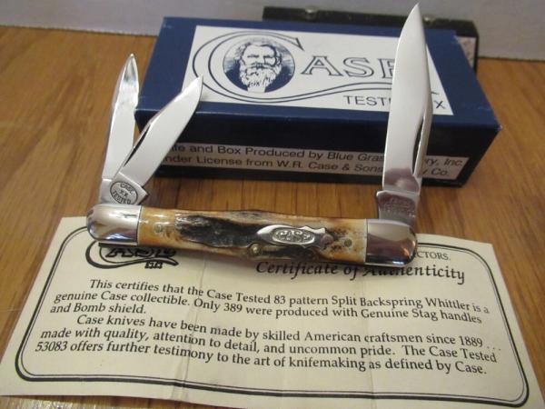 Case Classic 1994 Case Tested Stag Whittler Pattern # 53083 Case Classic 1994 Case Tested Stag Whittler Pattern # 53083