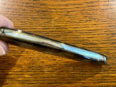 Fight'n Rooster Frank Buster2-Blade Pen Knife w/Tortoise Schell Scales Germany