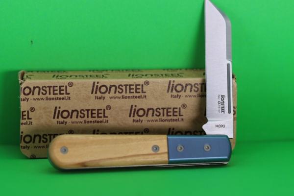 Lionsteel Sheepfoot Barlow ck01 Olive Wood Handles Lionsteel Sheepfoot Barlow ck01 Olive Wood Handles