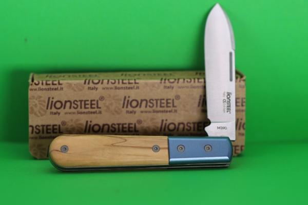 LionSteel Barlow CK01 Spear point Olive Wood Handles LionSteel Barlow CK01 Spear point Olive Wood Handles