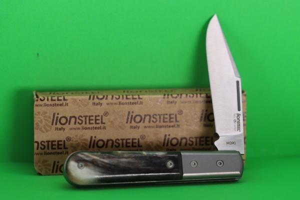 LionSteel Barlow CK01 Rams Horn Handles LionSteel Barlow CK01 Rams Horn Handles