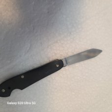 RARE! VINTAGE 1920's TINY JACK KNIFE/A 2" CRACKED ICE HANDLE/A  1.5" & 1" BLADEs