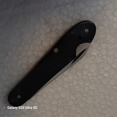 RARE! VINTAGE 1920's TINY JACK KNIFE/A 2" CRACKED ICE HANDLE/A  1.5" & 1" BLADEs