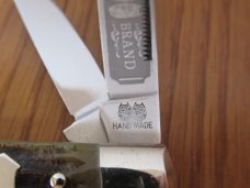 Bulldog Brand Double Dog Head Stamp Green Bone Stockman 