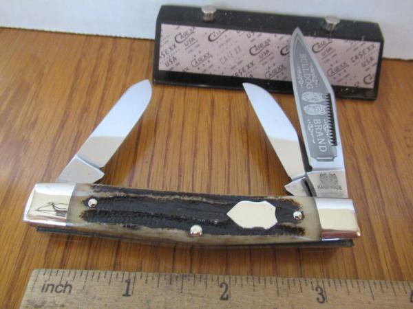 Bulldog Brand Double Dog Head Stamp Stag Stockman 