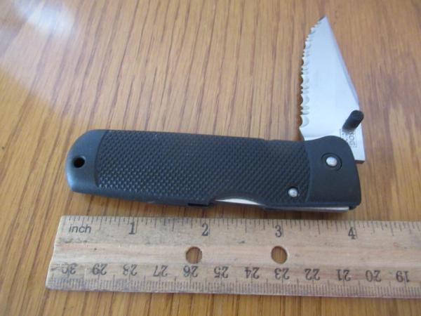 Sog Air -S16 Discontinued Seki Japan Full Serration Blade Sog Air -S16 Discontinued Seki Japan Full Serration Blade