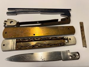 Lever lock springer INOX basket case