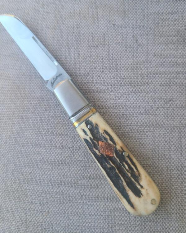 Vincenzo Balistreri Fancy Jack..3.7...Sambar Stag...Rwl34 Wharncliffe..copper accents..ringeda.slip. Vincenzo Balistreri Fancy Jack..3.7...Sambar Stag...Rwl34 Wharncliffe..copper accents..ringeda.slip.