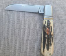 Vincenzo Balistreri Fancy Jack..3.7...Sambar Stag...Rwl34 Wharncliffe..copper accents..ringeda.slip.