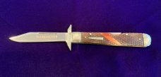 Winchester Pocket Knife Swing Guard Collectors Edition Checkered Bone Cheetah 