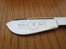 Great Eastern Design By Charlie Dorton Krack-A-Jack Amber Bone Cotton Sampler Model #201001 