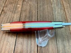 Case Classic Wharncliffe Split Backspring Whittler Red Corn Cob Jigged Bone 6355 1992