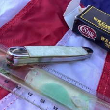 Case xx 2007 Premier Edition Muskrat Knife (Muskrat SS) w/ White Pearl Corelon Handles