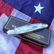 Case xx 2007 Premier Edition Muskrat Knife (Muskrat SS) w/ White Pearl Corelon Handles