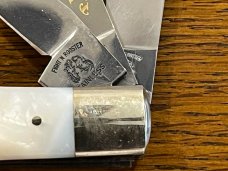 Fight'n Rooster Ltd Ed 1997 Kentucky Cutlery Assoc 3-Blade Trapper Knife w/MOP Scales SN#10 Germany