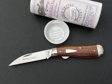 Great Eastern Cutlery 55 Hound Tooth in Bocote Wood 1 of 39 GEC 550113 NIT