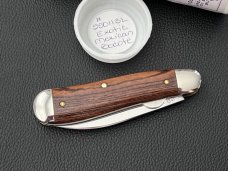 Great Eastern Cutlery 55 Hound Tooth in Bocote Wood 1 of 39 GEC 550113 NIT