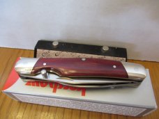 Kershaw Red Stamina Wood Double Cross Discontinued Model 4380 