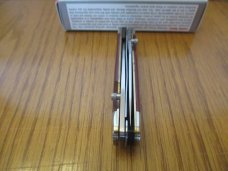 Kershaw Red Stamina Wood Double Cross Discontinued Model 4380 