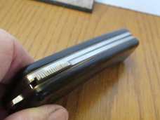 Precise Blackhawk  African Blackwood Handle Lock Back  Utility 