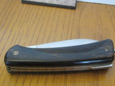 Precise Blackhawk  African Blackwood Handle Lock Back  Utility 