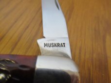 Case XX 1972 Brown Bone Muskrat