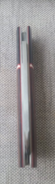 Steenkamp Sheepsfoot Barlow..M390..Ironwood scales....micarta Bolstesters.. spacer...slip.pouch.coa