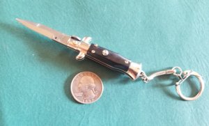 Mini Keychain Italian Picklock Stiletto