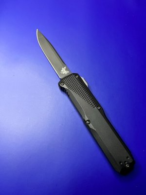 Benchmade 4600DLC Phaeton D/A OTF Automatic Knife Black 