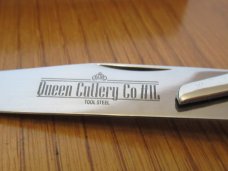 Queen Cutlery Amber Carved Stag Bone Cheetah Pattern # 1L
