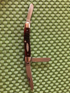 Case XX TESTED Razor Edge 6318 HP SSP STOCKMAN 1965-69 KNIFE # 23-K-31
