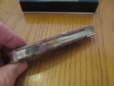 Queen Cutlery Titusville Pa. Birds Eye Maple Folding Hunter Pattern # 39BEM