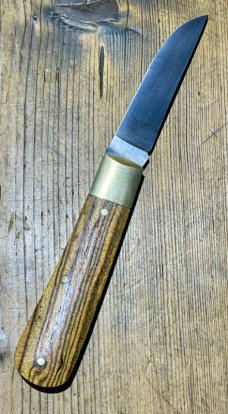 Michael May Classic Sheffield Barlow with a Wharncliffe Blade and Becote scales