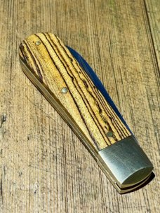 Michael May Classic Sheffield Barlow with a Wharncliffe Blade and Becote scales