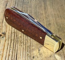 Michael May Classic Sheffield Barlow with Clip Point Blade and Ebony scales