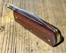 Michael May Classic Sheffield Barlow with Clip Point Blade and Ebony scales