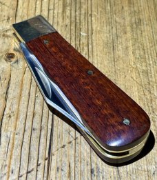 Michael May Classic Sheffield Barlow with Clip Point Blade and Ebony scales